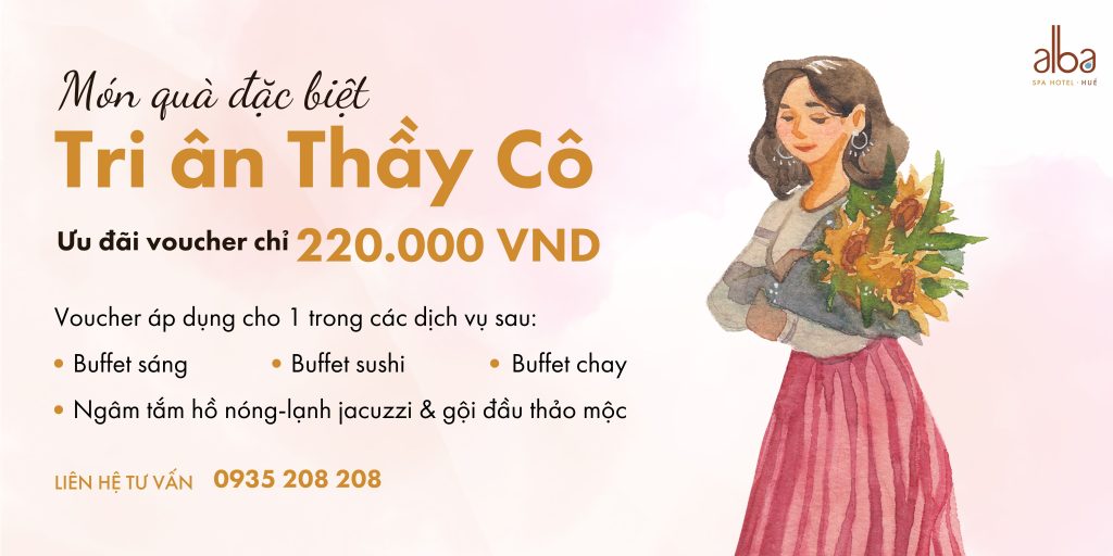 Voucher Tri ân Thầy Cô Giáo