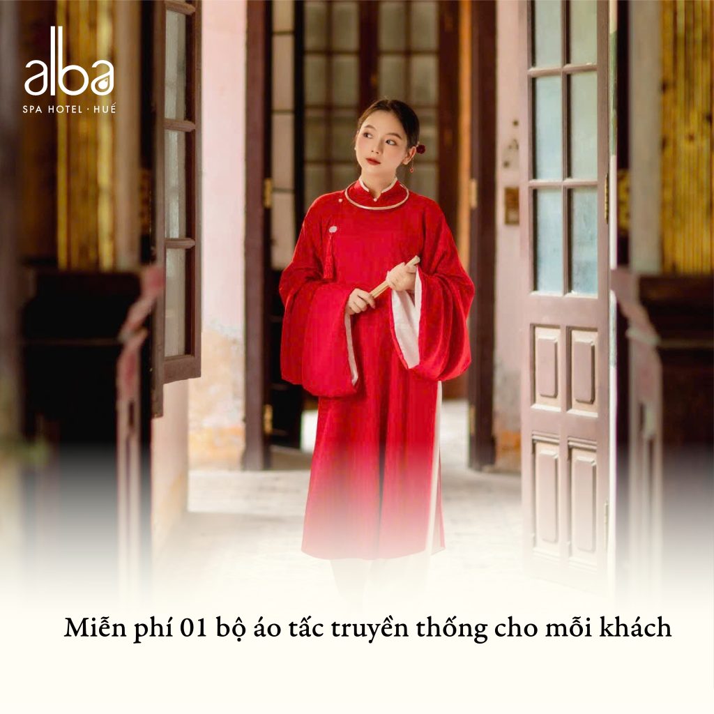 Free 01 traditional Ao Tac for 01 person
